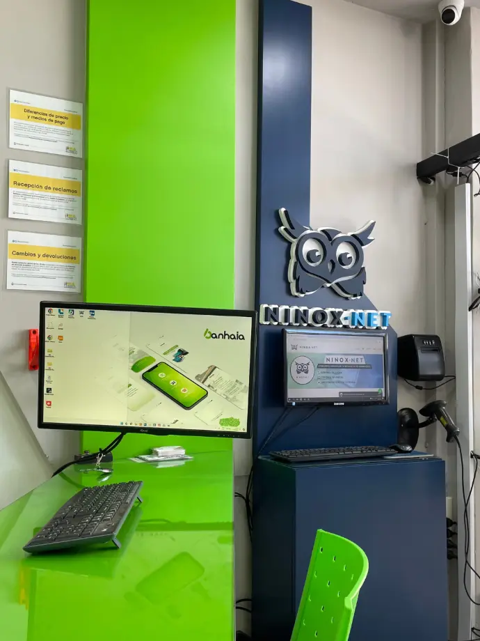 foto del local o mural de empleados